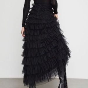 BCBGMAXAZRIA Layered Tulle Skirt